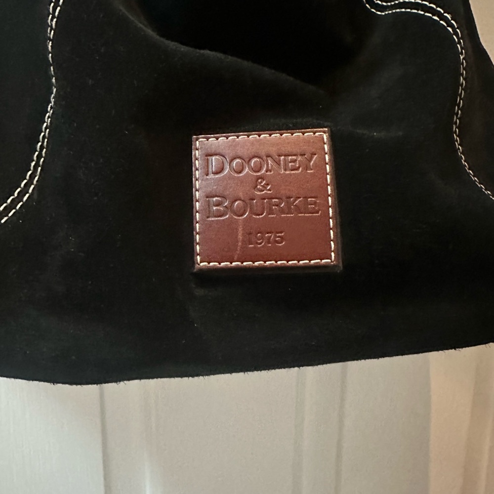 Dooney & Bourke Black Suede Bag